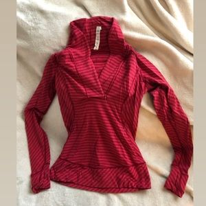 Lululemon fitted running pullover
